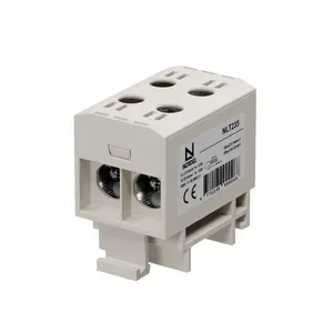 NLT235 Universālā spaile 2x2,5–35 mm², pelēka, alumīnija/vara (Al/Cu) vadītājiem