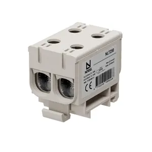 NLT250 Universālā spaile 2x2,5–50 mm², pelēka, alumīnija/vara (Al/Cu) vadītājiem