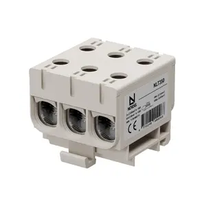 NLT350 Universālā spaile 3x2,5–50 mm², pelēka, alumīnija/vara (Al/Cu) vadītājiem