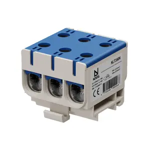NLT3P50 Universālā spaile 3P 3x2,5–50 mm², zila, alumīnija/vara (Al/Cu) vadītājiem