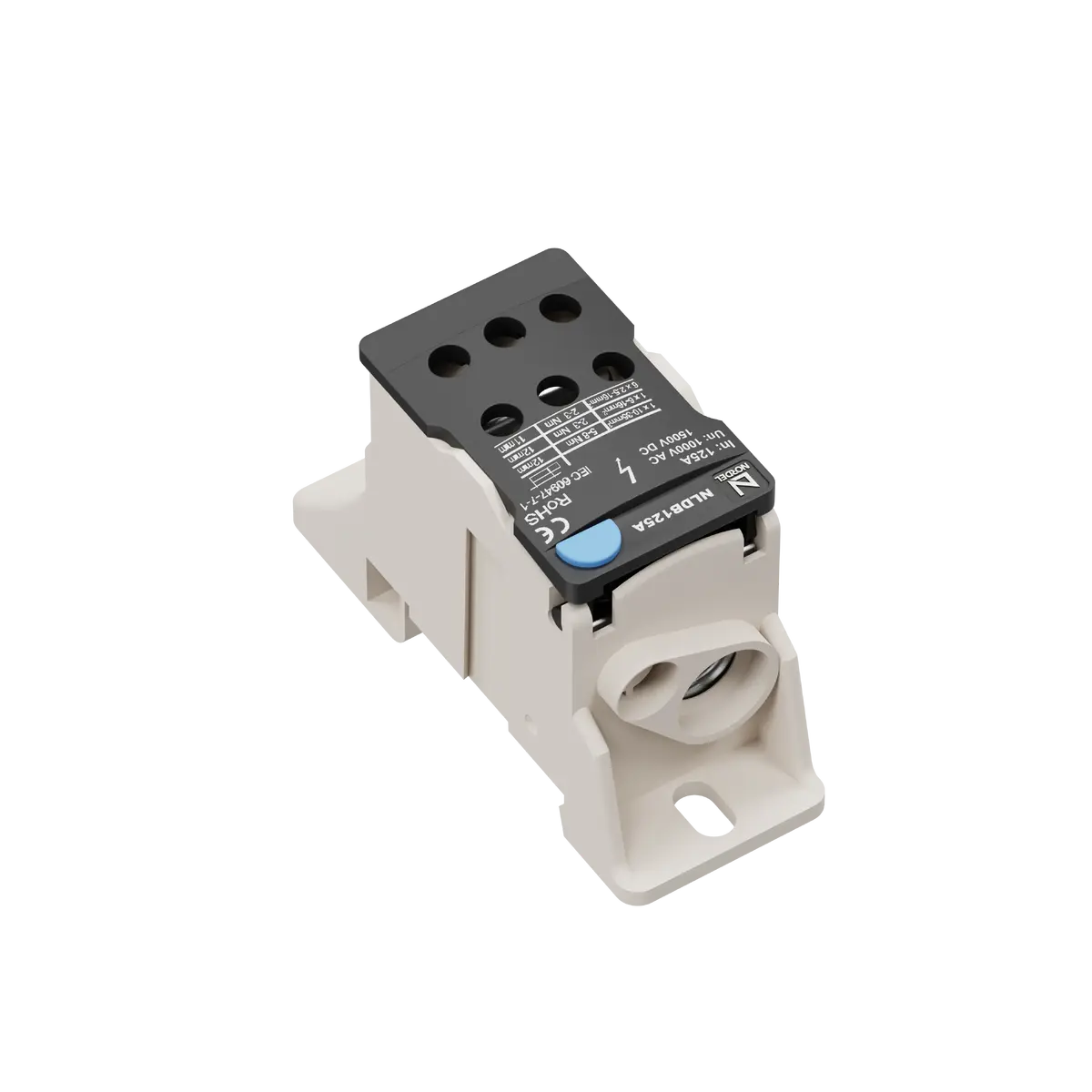 NORDEL NLDB125A sadales bloks 125A 1000V Photo 3