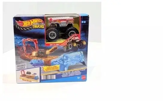 MATTEL Hot Wheels Monster Trucks Dual Terrain Raceway Photo 7