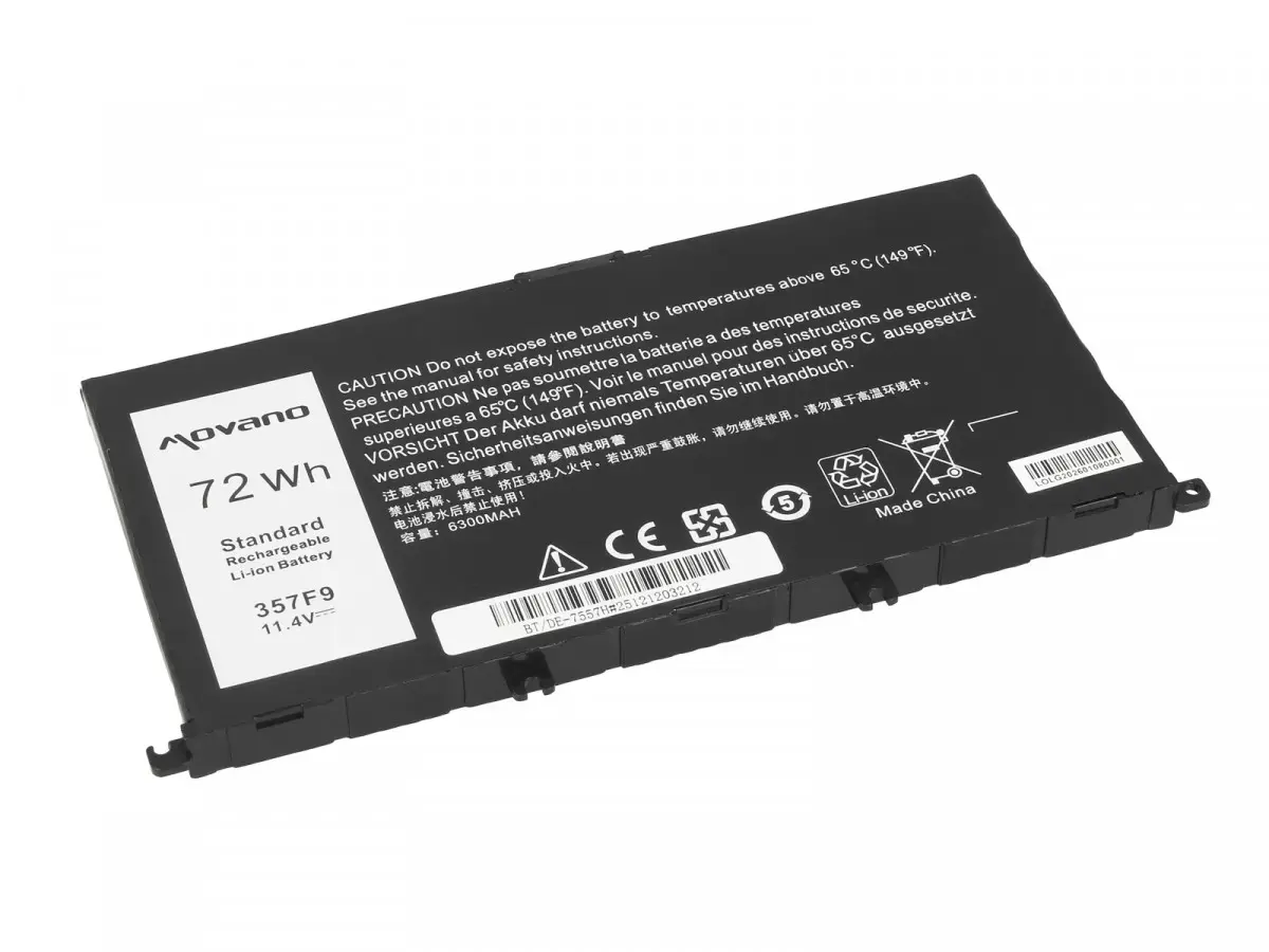 Movano BT/DE-7557H akumulators Dell Inspiron 5577 7557 Photo 2