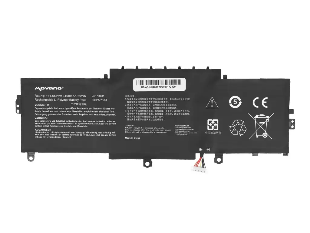Movano BT/AS-UX433FA 5904162457007 Photo 5