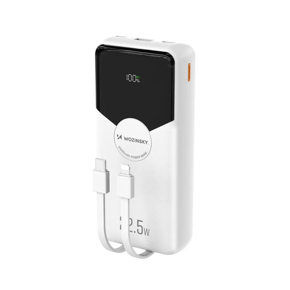 Wozinsky WFC-15W ārējais akumulators 20000mAh 22