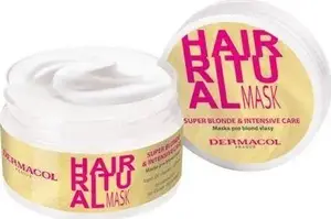 Dermacol Hair Ritual Super Blonde & Intensive Care matu maska 200ml