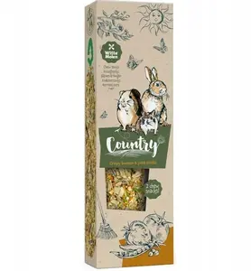 Лакомство для грызунов Witte Molen Country с томатами и горошком 180г 2 шт
