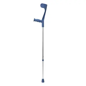 Kid-man ELGO Adjustable Elbow Crutch, Blue, Aluminium, 140 kg Capacity