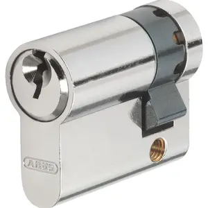 Cilindri Abus E50N, (din) standarts, 10 - 30 mm, pelēka