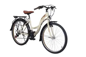 Belderia Summer City Bicycle, 28-inch wheels, 18-inch frame, beige