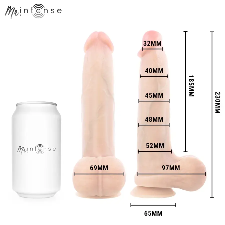 MR. INTENSE Bruce L silikona dildo | 23 cm Photo 5