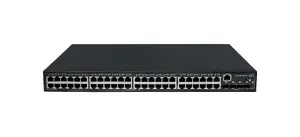 HPE CW 2050 48p 10/100/1000BASE-T PoE+ 4p SFP 1G/2.5G 410W Vadīts Gigabit Ethernet (10/100/1000) Power over Ethernet (PoE) Melns