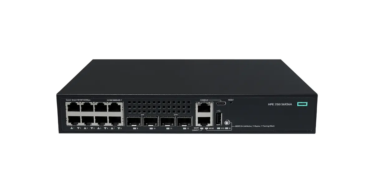 HP Enterprise pārvaldāms tīkla slēdzis CW