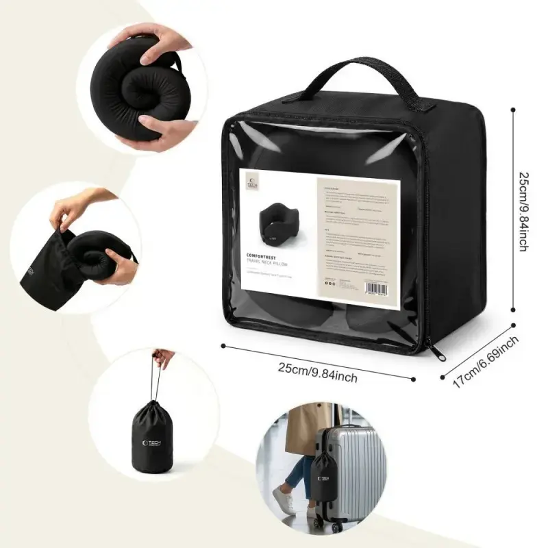 Дорожная подушка для шеи Tech-Protect ComfortRest Photo 3