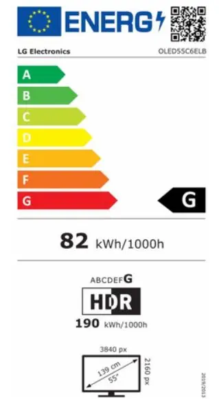 LG OLED55C6ELB 55 collu 4K UHD