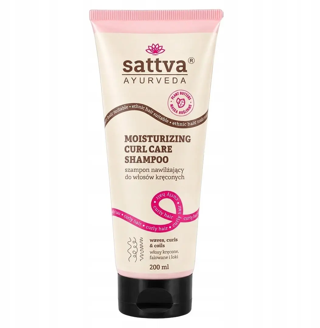 Sattva mitrinošs šampūns cirtainiem matiem 200ml