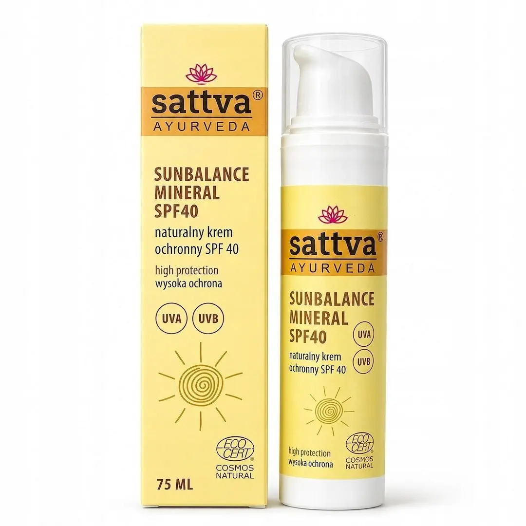 Sattva SunBalance minerālais aizsargkrēms SPF40 75ml