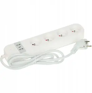 Умный сетевой фильтр Atlo ATLO-WS95U-TUYA, 4 розетки, 2 USB, 1 USB-C, Wi-Fi, Tuya Smart, 1.5 м