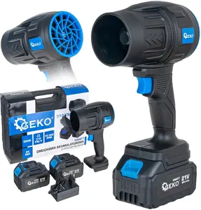 GEKO Cordless Leaf Blower 21V with 2x4.0Ah Batteries