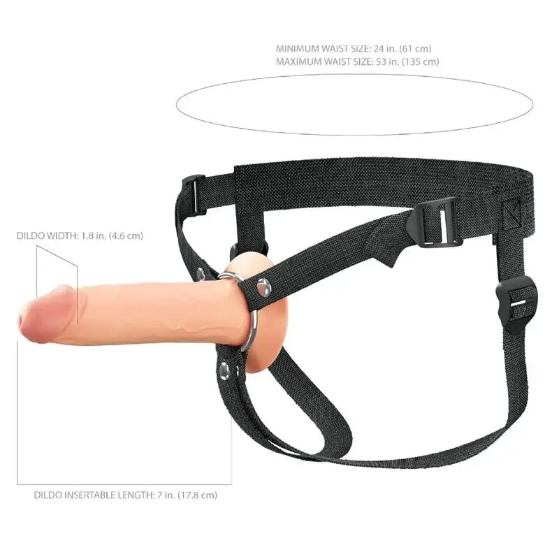 Fantasy X-Tensions Elite 17.8 cm silikona strap-on Photo 5