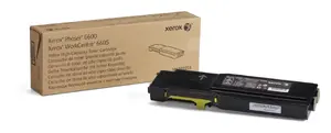 Xerox 106R02231 Yellow Toner Cartridge for Phaser 6600 and WorkCentre 6605