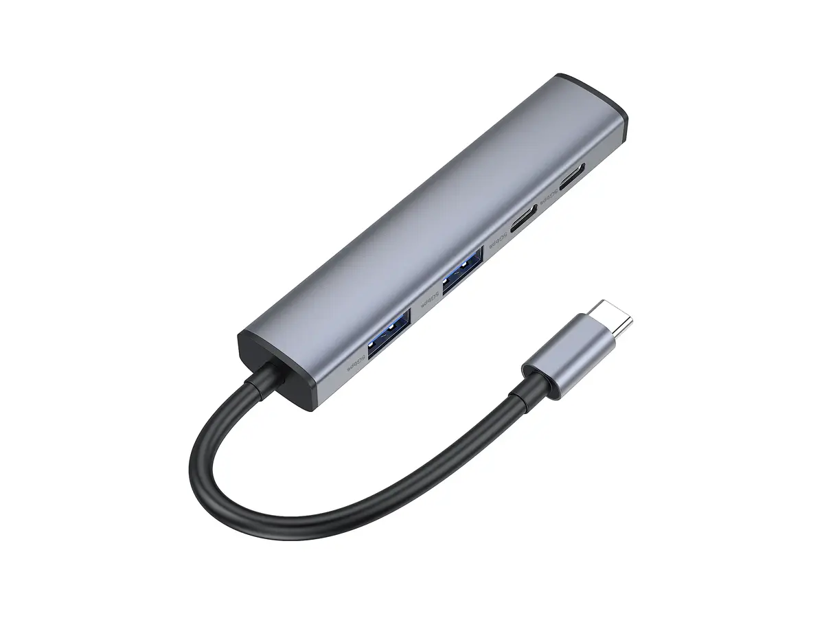 Conceptronic HUBBIES22G USB 3.2 Gen 1 centrmezgls Photo 2