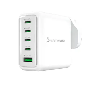 j5create JUP53100 Универсальная Белый Кабель переменного тока Для помещений
