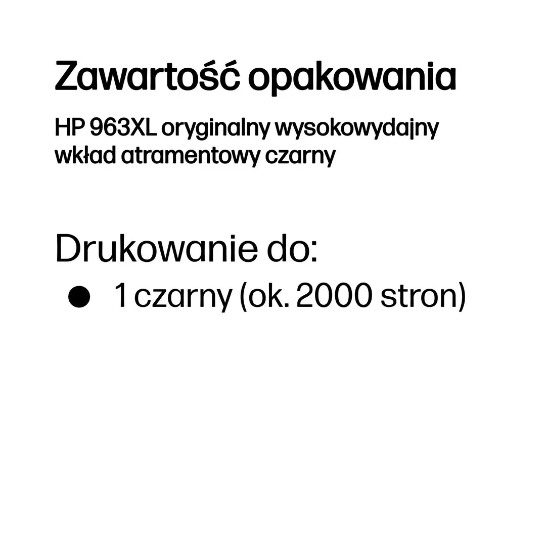 Оригинальный картридж HP 963XL, черный Photo 3