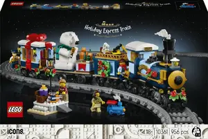 Конструктор LEGO Icons Праздничный экспресс 10361