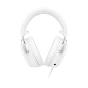 Проводная игровая гарнитура HyperX Cloud III с микрофоном полноразмерная белая