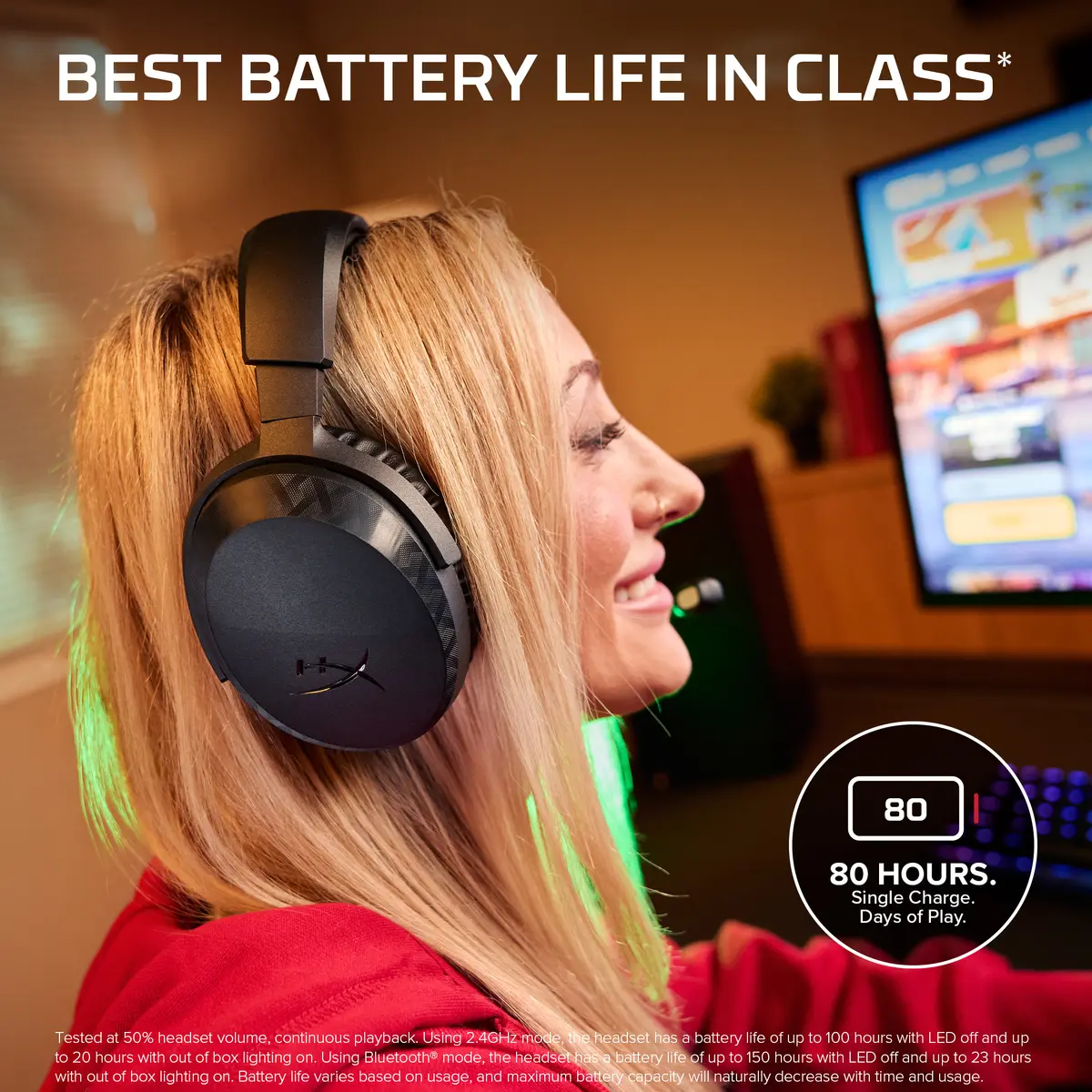HyperX Cloud Stinger 3 Wireless Gaming Headset PlayStation Photo 4