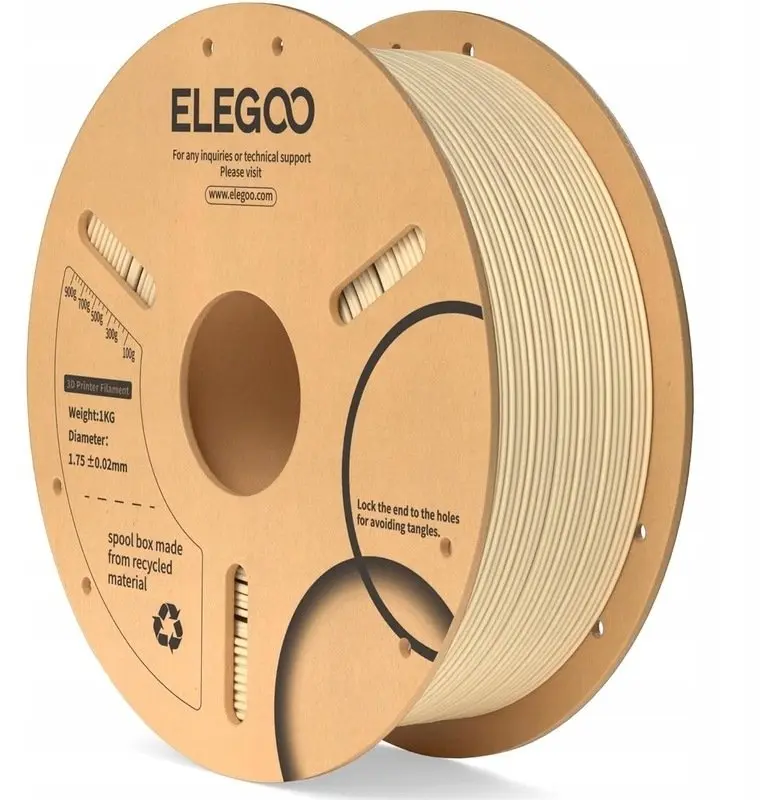 Elegoo PLA kvēldiegs 1.75mm 1kg