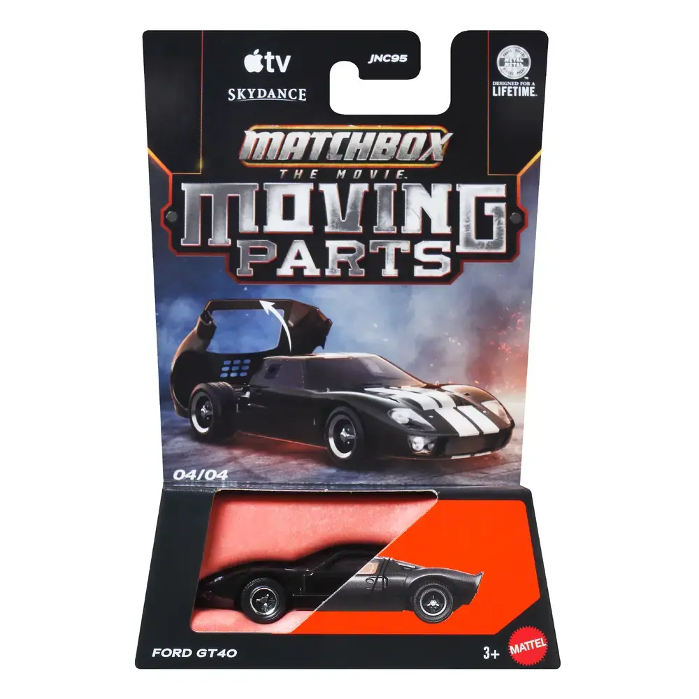 MATTEL Matchbox Moving Parts Ford GT40 automašīna Photo 2