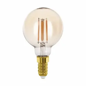 EGLO 110061 LED spuldze Silti balta 2200 Kelvina grādos 4 W E14 F