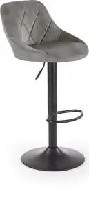 Halmar H101 bāra krēsls, pelēks, 2 gab. komplekts
