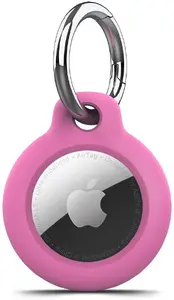 Tech-Protect Rough Protective Case for Apple AirTag 1 / 2, 4-Pack, Pink