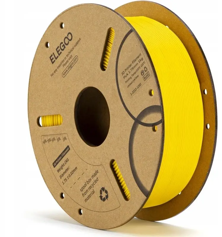Elegoo PLA kvēldiegs 1.75mm 1kg
