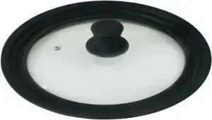 Ambition Universal Glass and Silicone Lid for Pots and Pans 16-20 cm