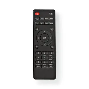 Nedis RDINRC300BK tālvadības pults IR Bezvadu MP3 / MP4 atskaņotājs Nospiežamās pogas