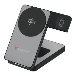 Внешний аккумулятор Verbatim Charge 'n' Go Qi2 10000 мАч 30 Вт с магнитной беспроводной зарядкой