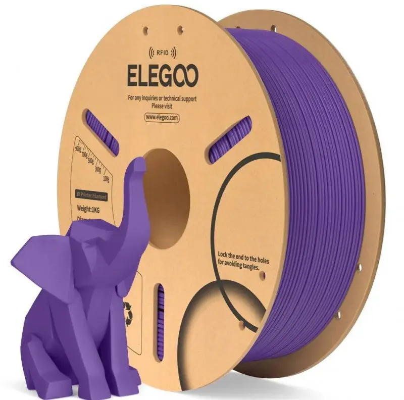 Elegoo PLA kvēldiegs 1.75mm 1kg