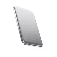 BMX SolidSafe™ Air Titanium 5K Qi2 Wireless Magnetic Power Bank, Silver