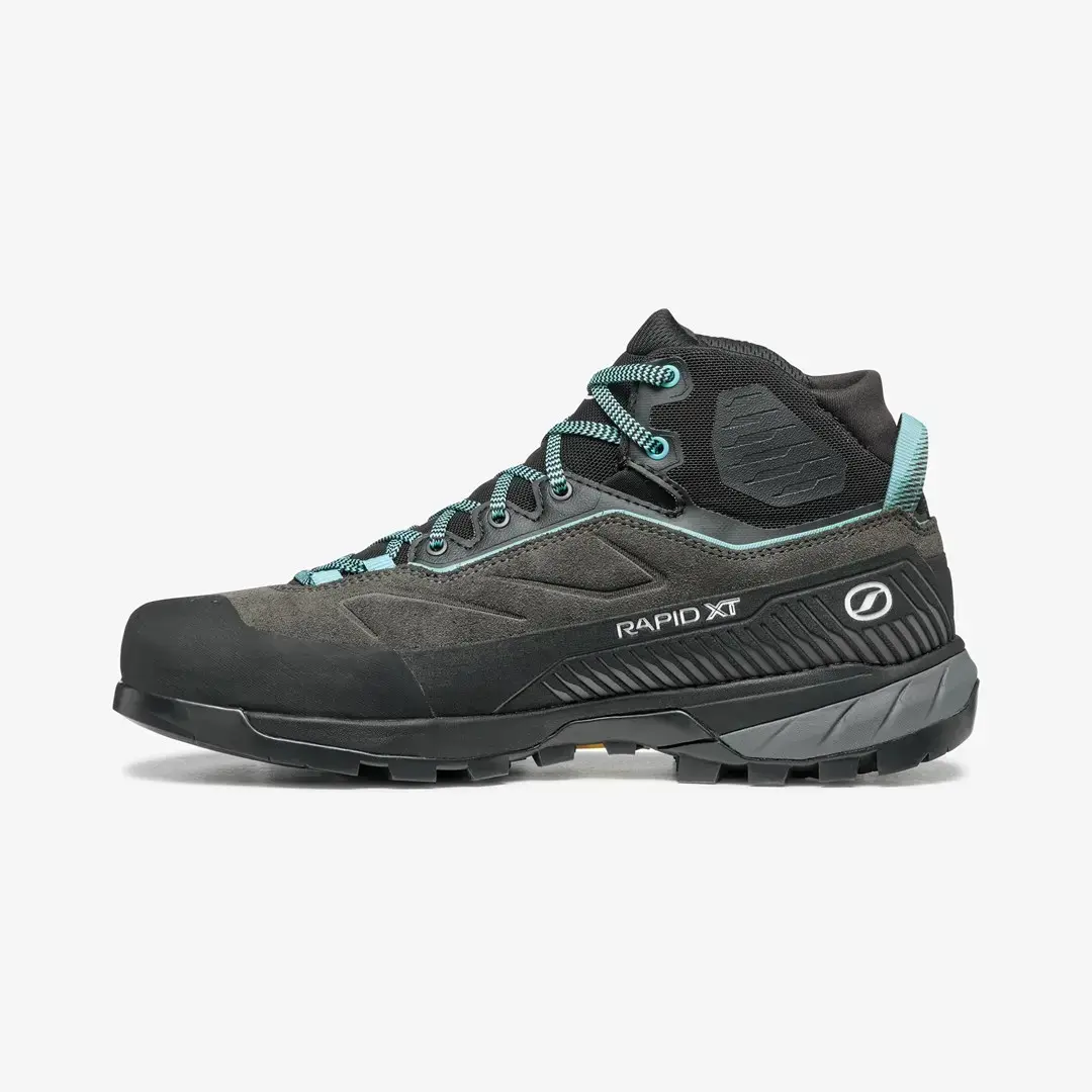 Scarpa RAPID XT MID GTX WOMAN Hiking Boots - Shark-Aqua Photo 2