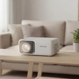 Philips NeoPix 106 Projector, 1280x720, 1.2:1, 500:1, Gray