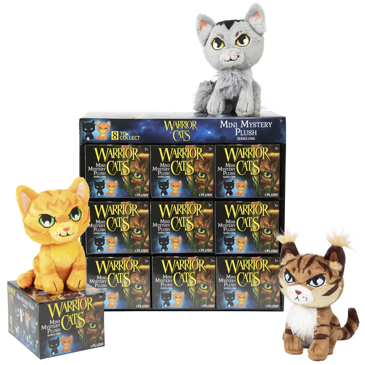 Мягкая игрушка Usorteret Warrior Cats Mini Mystery Plush Photo 2