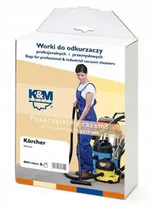 Melitta putekļu sūcēja maisiņi Karcher, 4 gabali