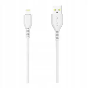 Кабель Jellico USB-A - Lightning 2 м, белый