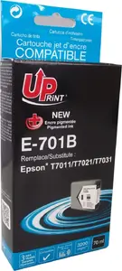 Uprint E-701B tintes kasetne melna priekš Epson C13T70114010