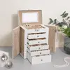 Шкатулка для украшений Songmics 6 уровней Photo 3