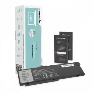 Аккумулятор Movano BT/DE-7710 для ноутбуков Dell Precision 15 7510 и 17 7710, 7000 мАч, 80 Втч